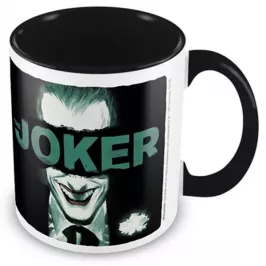 Кружка DC The Joker (Put on a Happy Face) Black Coloured картинка 343112 - МосИгра